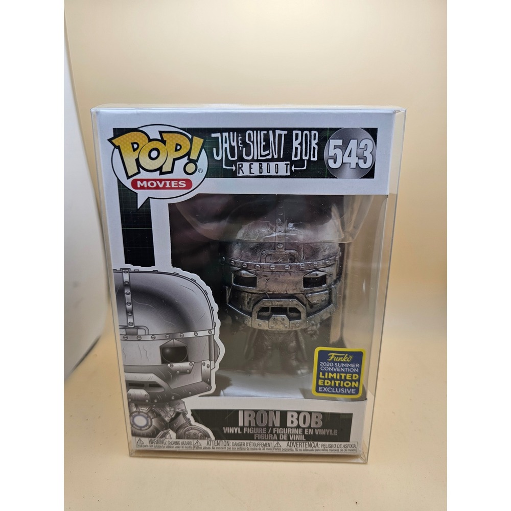 Funko Pop Jay And Silent Bob Reboot Iron Bob 543 Limited Ed Summer Exclusive